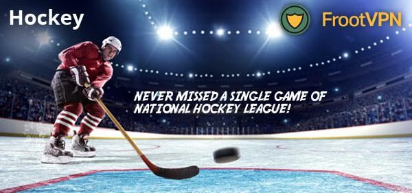 Never missed a single game of NHL 2016-2017 with FrootVPN!